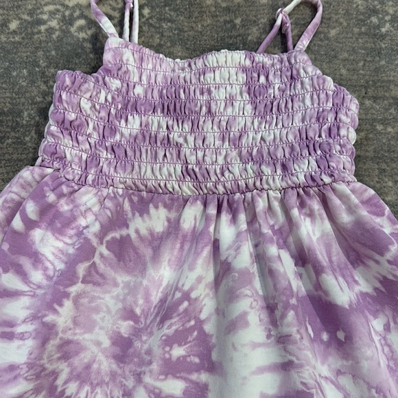 32 COOL TIE DYED KIDS DRESS XS5-6 - Picture 2 of 6